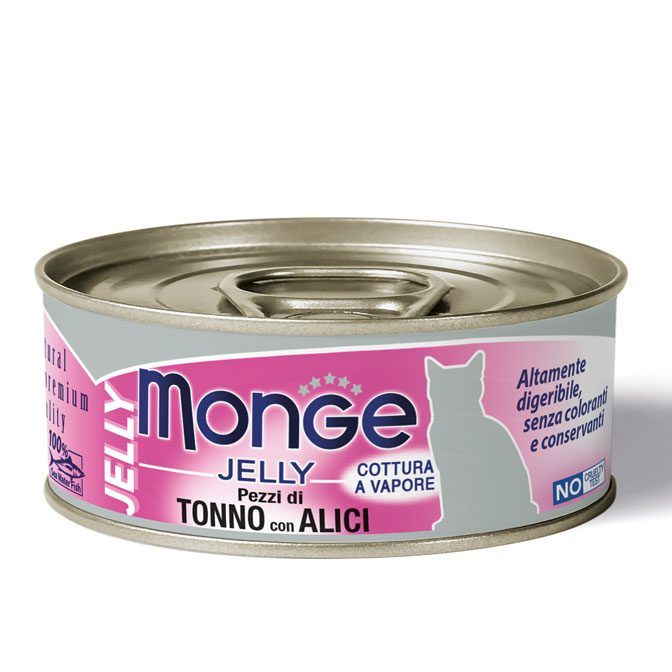 Monge Jelly Tonno con alici, тунец с анчоусами
