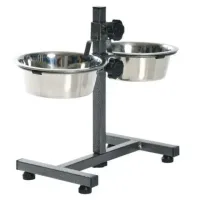 Trixie 24921. Миска для собак на подставке 2 х 1.8 л, 40 сm