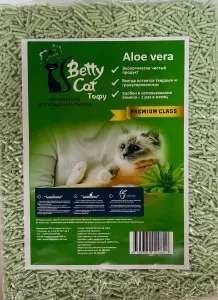 Betty Cat Тофу наполнитель зеленый чай, 6 л