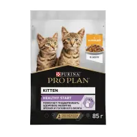 ProPlan Kitten, ПроПлан паучи для котят с курицей в желе 