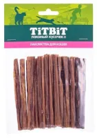 Titbit, лакоство для кошек в мягкой упаковке, бараньи кишки, 34 гр