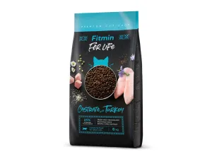 Fitmin For Life Castrate Turkey — сухой корм с индейкой для стерилизованных кошек и кастрированных котов