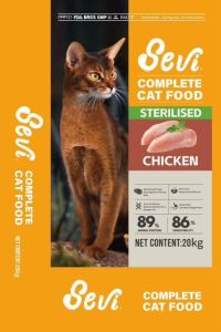 Sevi сухой корм для стерилизованных кошек с курицей, на развес