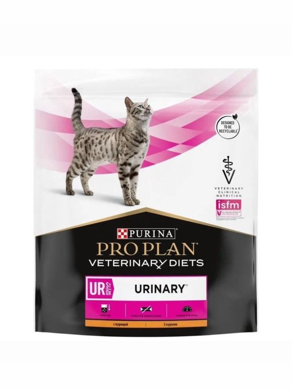 Pro Plan Urinary, сухой корм для кошек при заболеваниях мочевыводящих путей, 400 г
