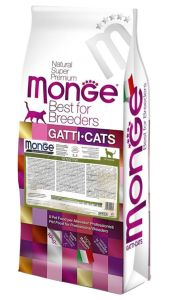 Monge Sensitive Cat — сухой корм для взрослых кошек с чувствительным пищеварением