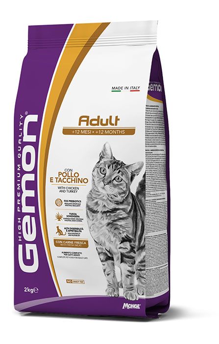Gemon Adult с курицей и индейкой