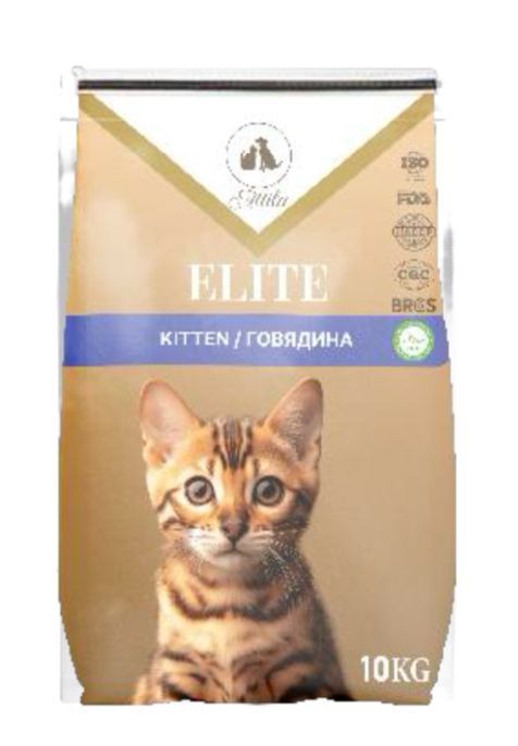 Attila Elite сухой корм говядина для котят