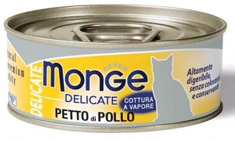 Monge Delicate. Petto di Pollo, курица