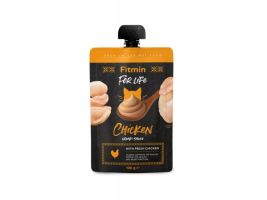 Fitmin For Life Cream Sauce Chicken — кремообразный пауч с курицей для кошек, 100 г