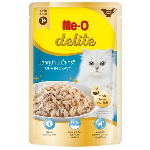 Me-O Delite, тунец в соусе 70г