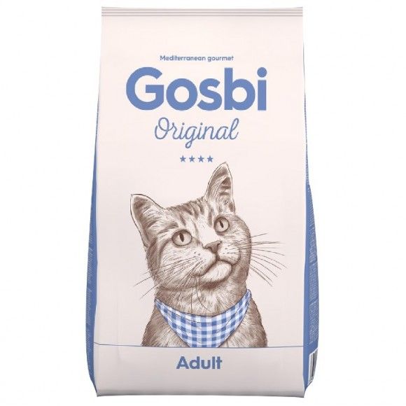 Gosbi Original Cat Adult. Со вкусом лосось, тунец