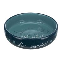 Trixie Миска для кошек Толстый кот, 0,3 л/ø 15 см