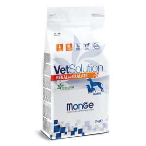Monge VetSolution Dog Renal and Oxalate Canine — сухой диетический корм для собак при почечной недостаточности, 2 кг