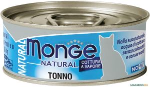 MONGE NATURAL CAT tonno для взрослых кошек с тунцом