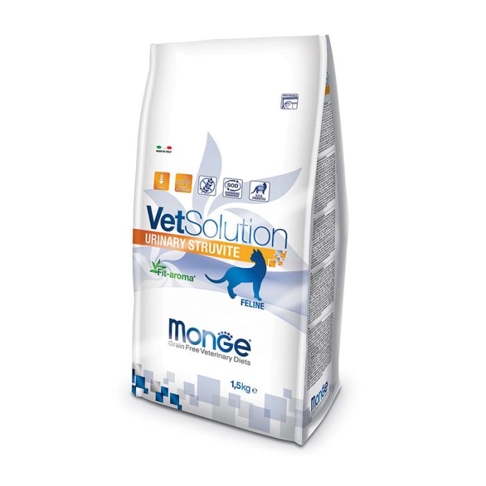 Monge VetSolution Cat Urinary Struvite, диета для кошек Уринари Струвит