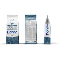 Monge Natural Superpremium Monoprotein Sterilised Trout — сухой корм для стерилизованных кошек с форелью, 10 кг