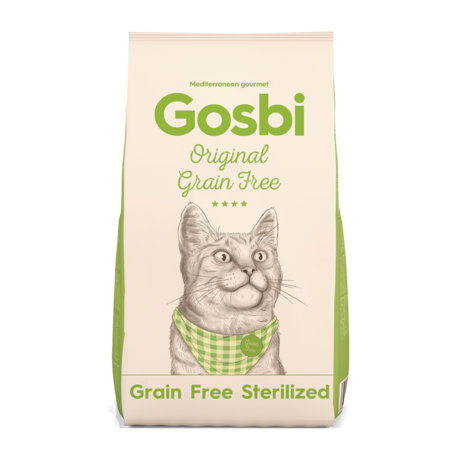 Gosbi Original Cat grain free sterilized. Со вкусом курицы