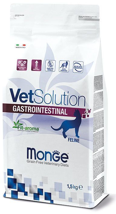 Monge VetSolution Gastrointestinal сухой корм для кошек с гастроэнтерологическими патологиями
