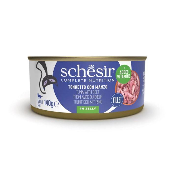 Schesir - Cat - Tuna & Beef - 140гр | с тунцом и говядиной
